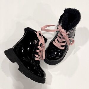 Toddler Girl Black Boots